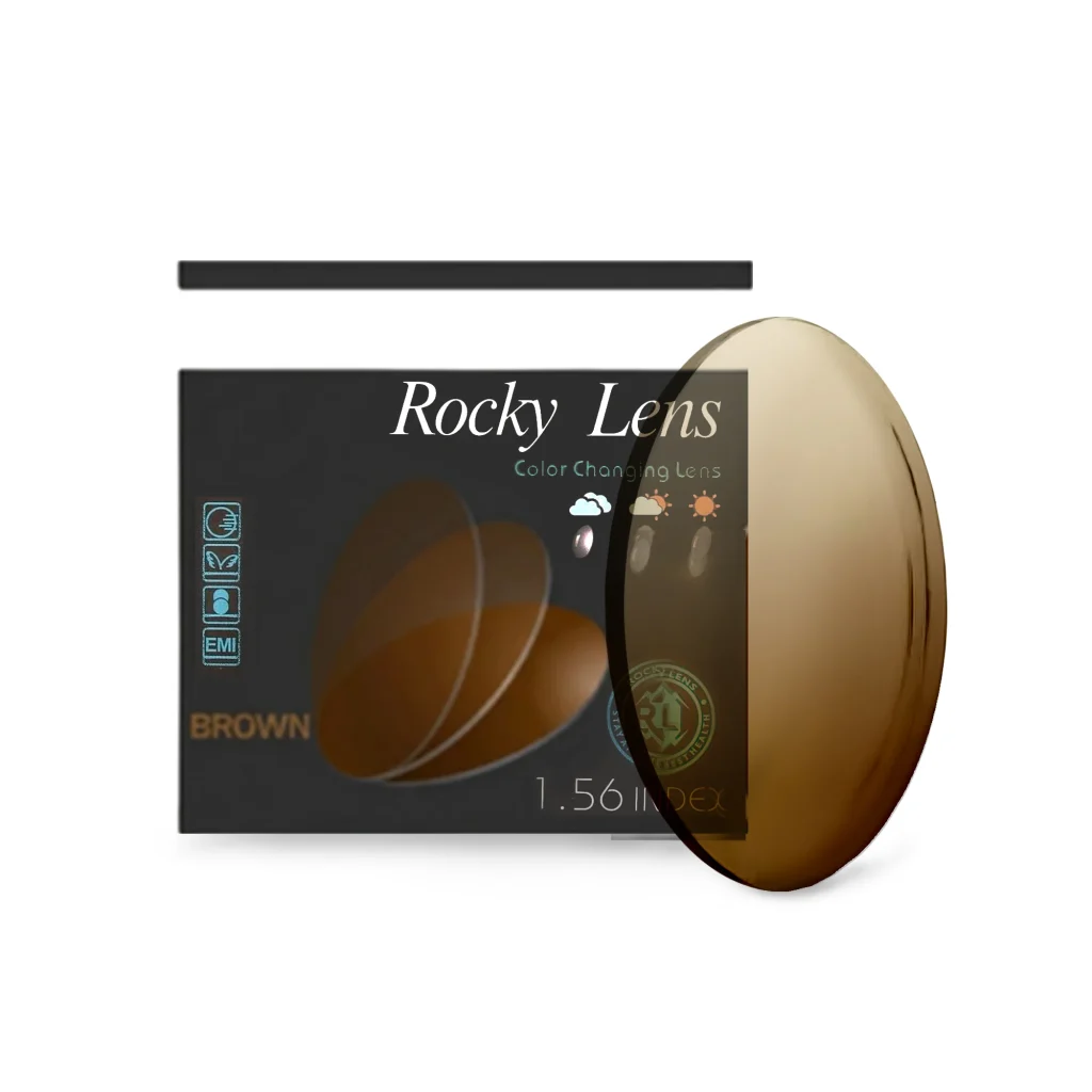 Tròng Kính Rocky 1.56 SHMC Đổi Màu Trendy