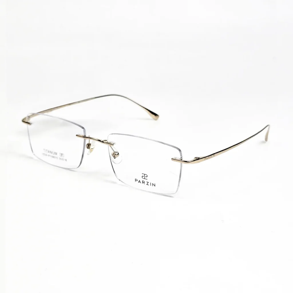 Gọng Khoan Không Viền Cardio Titanium IP Parzin YEW-PY68015-C03  55-18