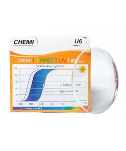 Tròng Đánh Chemi Single Vision 1.60 SP Perfect UV Crystal U6 Coated