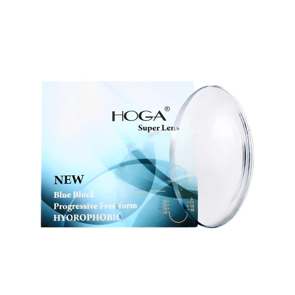 Đa Tròng Kính Hoga 1.56 Progressive SHMC (Phủ siêu váng dầu)