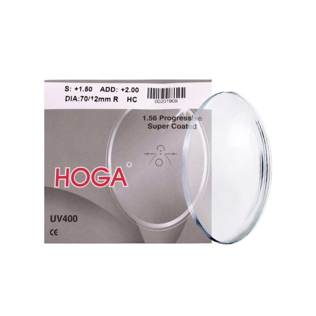 Hai Tròng Kính Hoga 1.56 Flat Top HC (Cận -3.25 ~ -6.00)
