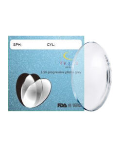 Đa Tròng Kính Hoga 1.56 Progressive Photo Grey HC Đổi Màu (Cận -0.25 ~ -3.00)
