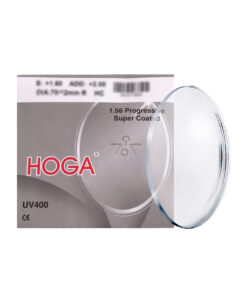 Đa Tròng Kính Hoga 1.56 Progressive SHMC (Cận -0.25 ~ -3.00)