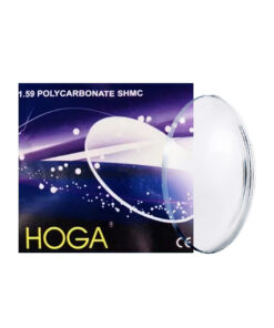 Đa Tròng Kính Hoga 1.59 Progressive PGX Polycarbonate SHMC Đổi Màu Khói (-0.25 ~ -2.00)