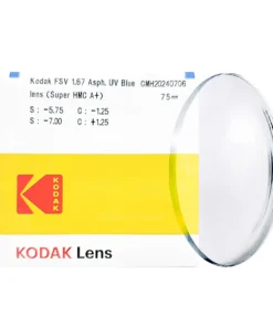 Tròng Đánh Kodak RX UVBlue 1.665 PUV ASP USH YG (Kodak SP)
