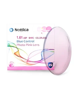 Tròng Kính Nottica N5 Jelly Series 1.61 ASP Đổi Màu Hồng Chống Ánh Sáng Xanh