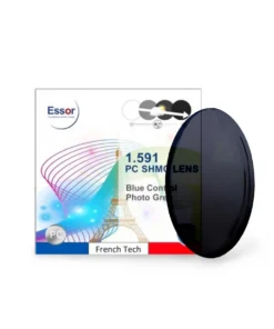 Tròng Kính Nottica Essor EP 1.59 Polycarbonate Đổi Màu Khói Chống Bể & ASX