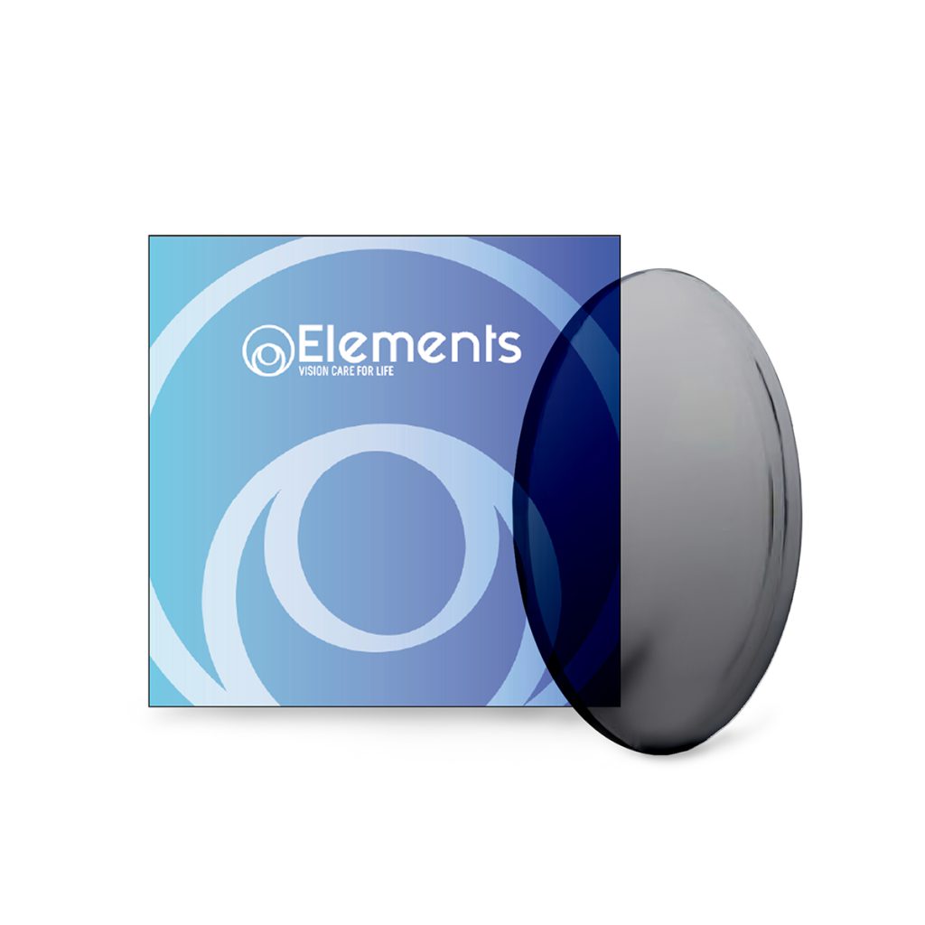 Tròng Kính Elements 1.56 SPH Blue UV Cut Night AR (Độ Loạn Cao -2.25 ~ -4.00)