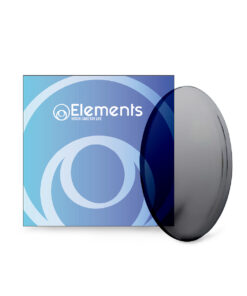 Tròng Kính Đổi Màu Elements 1.67 AS Blue UV Cut Photo Grey