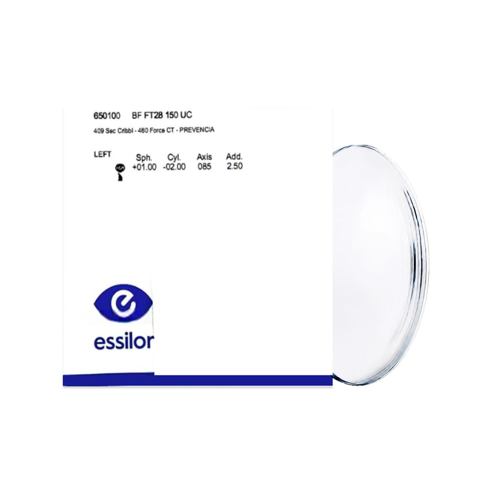Tròng Kính Hai Tròng Essilor Bifocal 1.50 Crizal Rock