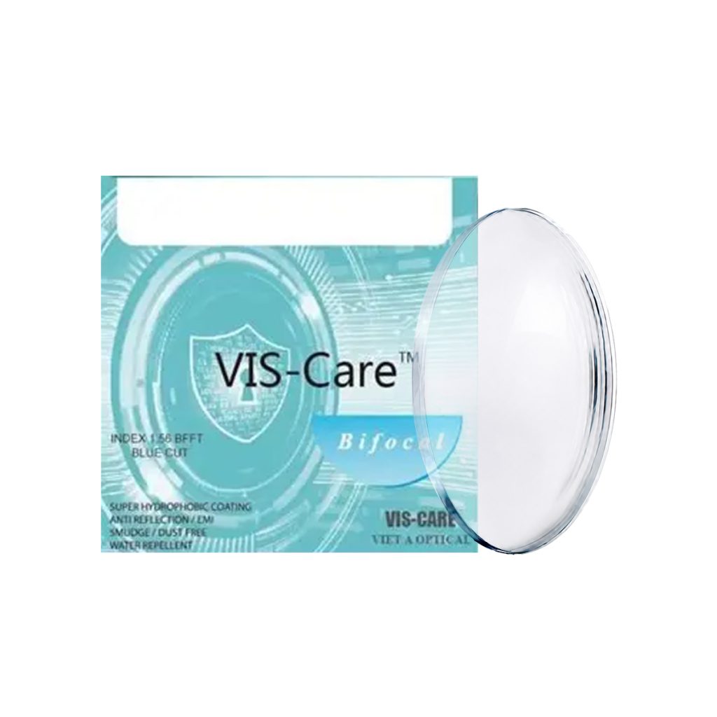 Tròng Kính Hai Tròng Viscare 1.56 BFFT Blue Cut HMCS