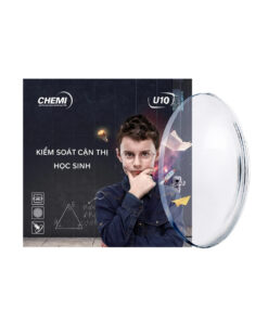 Tròng Kính Kiểm Soát Cận Thị Chemi U10 PC HMC 1.59 SP Myopia Control Lens