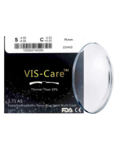 Tròng Kính Siêu Mỏng Viscare 1.67 AS Nano SHMC (Độ Loạn Cao)