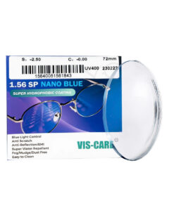 Tròng Kính Chống Vỡ Viscare 1.59 PC AS Nano Blue Polycarbonate
