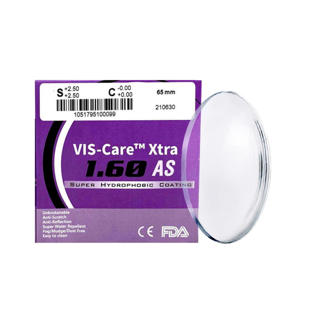 Tròng Kính Viscare 1.60 UV400 SHMC (Độ Loạn Cao)